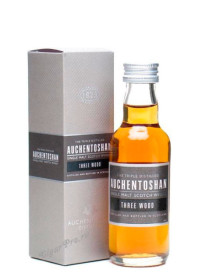 шотландский виски auchentoshan three wood купить виски очентошен три вуд 0.05 л цена