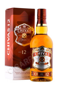 виски chivas regal 12 years 0.7л в подарочной упаковке