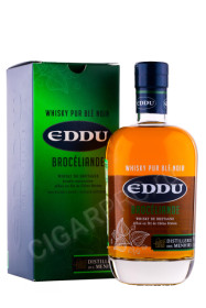 виски de bretagne eddu silver broceliande 0.7л в подарочной упаковке