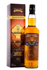 виски glen scotia seasonal release 2021 0.7л в подарочной упаковке