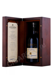 подарочная упаковка виски hart brothers legends collection littlemill single cask 32 years old 0.7л