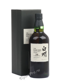 the hakushu single malt whisky 25 yers японский виски хакушу 25 лет в п/у