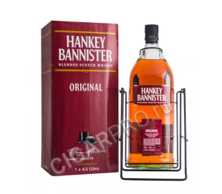 hankey bannister 3 years old 4.5l купить шотландский виски хэнки бэннистер 3 года 4,5л качели в п/у цена