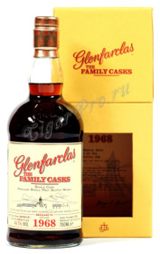 шотландский виски glenfarclas family casks 1968 купить виски гленфарклас фэмэли каскс 1968 года цена