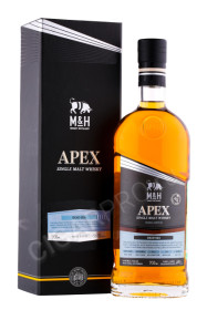 виски m & h apex dead sea 0.7л в подарочной упаковке