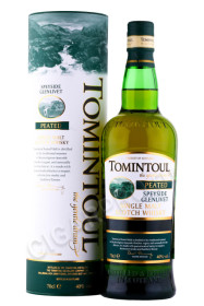 виски tomintoul speyside glenlivet peatet 0.7л в подарочной тубе