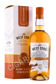 виски west cork rum cask finished 0.7л