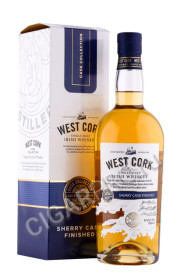 виски west cork sherry cask finished 0.7л