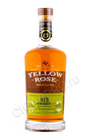 виски yellow rose rye 0.7л