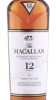 этикетка виски macallan 12 years sherry oak 0.7л