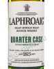 этикетка laphroaig quarter cask