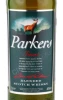 Этикетка Виски Паркерс Файнест 0.7л