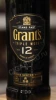 Этикетка Виски Грантс Трипл Вуд 12 лет 0.7л