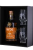 Hyde №8 Stout Cask Finish Виски Хайд №8 Стаут Каск Финиш 0.7л + 2 стакана в подарочной упаковке