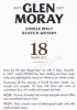 Виски Глен Морей Сингл Молт Элгин Эритаж 18 лет 0.7л