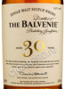 этикетка balvenie 30 years 0.7 l