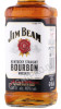 этикетка виски jim beam white 0.5л