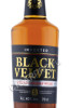 этикетка виски black velvet 0.7л