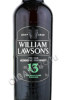 этикетка виски william lawsons 13 years 0.75л