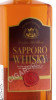 этикетка виски sapporo 3 years 0.72л