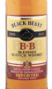 этикетка виски black beast 0.5л
