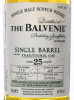 этикетка balvenie 25 years 0.7 l