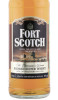 этикетка виски fort scotch 0.5л