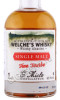 этикетка виски welches distillery g miclo single malt fine tourbe 0.2л