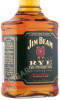 этикетка виски jim beam rye 0.7л