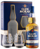 виски glen moray elgin classic 0.7л + 2 бокала в подарочной упаковке