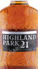 этикетка виски highland park 21 years 0.7л