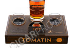 этикетка tomatin 1977 + 2 glases