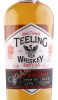 этикетка виски teeling amber ale 0.7л