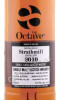 этикетка виски strathmill octave 2010 years old 0.7л