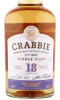 этикетка виски crabbie 18 years old 0.7л