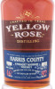 этикетка виски yellow rose harris county 0.7л