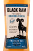 этикетка виски black ram bourbon finish 3 years old 0.5л