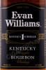 этикетка виски evan williams black label 0.75л