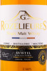 этикетка виски rozelieures suntil collection single malt 0.7л