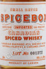 этикетка канадский виски spicebox 0.05л