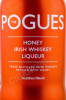 этикетка виски the pogues honey irish whiskey liqueur 0.7л