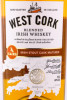 этикетка виски west cork stout cask matured 0.7л