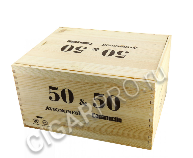 подарочный деревянный ящик avignonesi 50&50
