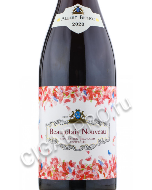 этикетка albert bichot beaujolais nouveau