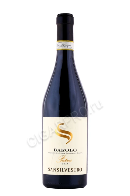 Вино Сансильвестро Бароло Патрес 0.75л