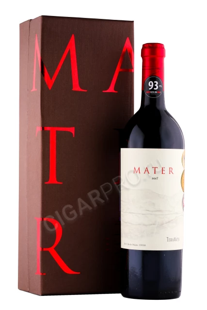 Вино Терраматер Матер 0.75л в подарочной упаковке