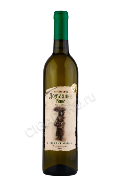 Вино Gurjaani Marani Домашнее Вино белое 0.75л