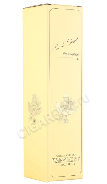 Подарочная коробка Вино ликерное Барале Фрателли Бароло Кинато 0.75л