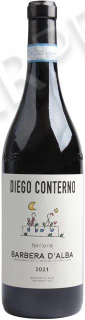 Вино Диего Контерно Барбера дАльба Феррионе 0.75л