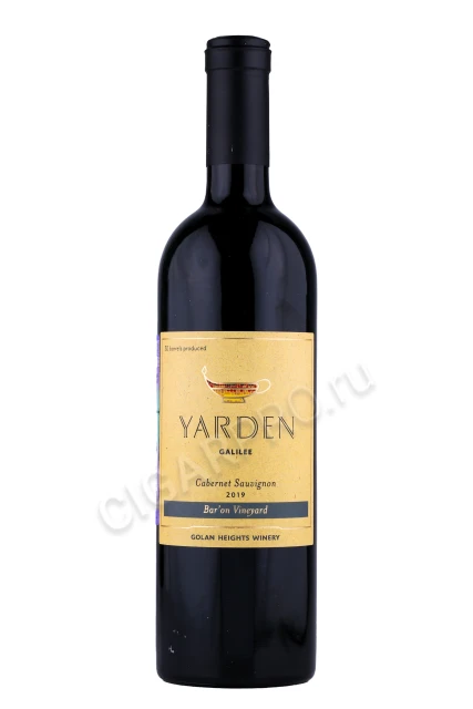 Вино Ярден Каберне Совиньон Барон Вайнярд 2019г 0.75л